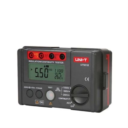 Uni-T UT501B - Miernik rezystancji izolacyjnej 6xAA