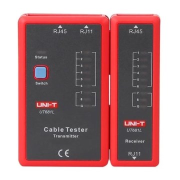 Uni-T UT681L - Tester kabli 9V 1x6LR61