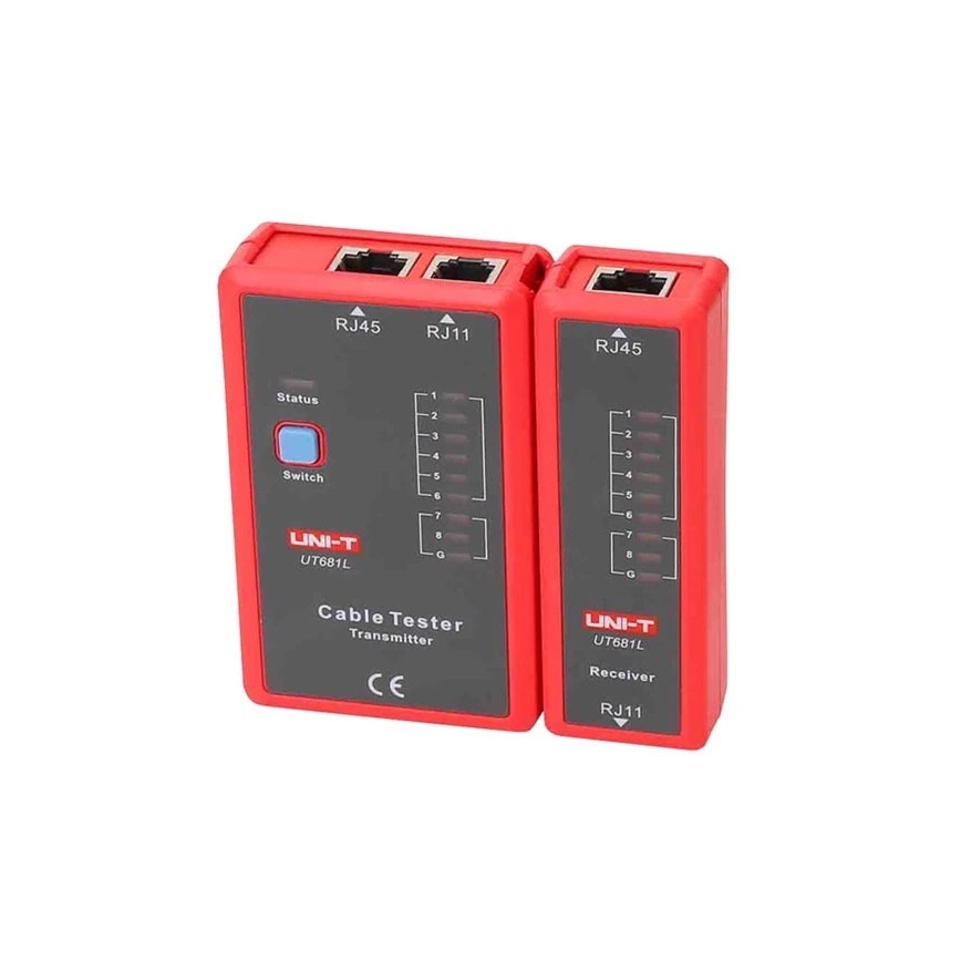 Uni-T UT681L - Tester kabli 9V 1x6LR61