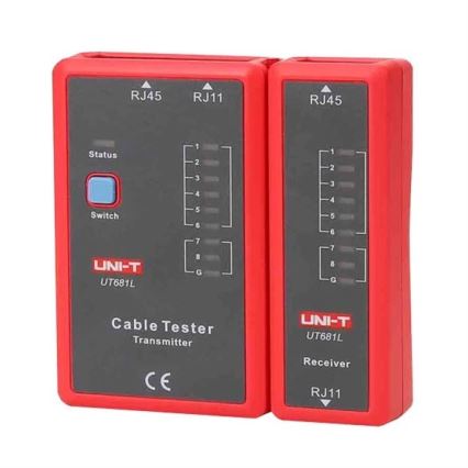 Uni-T UT681L - Tester kabli 9V 1x6LR61