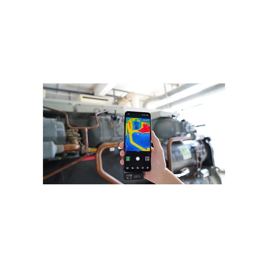 Uni-T UTi120MS - Kamera termowizyjna lightning do iPhone