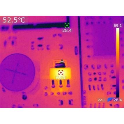 Uni-T UTi730V - Kamera termowizyjna 5200 mAh 640x480px IP54