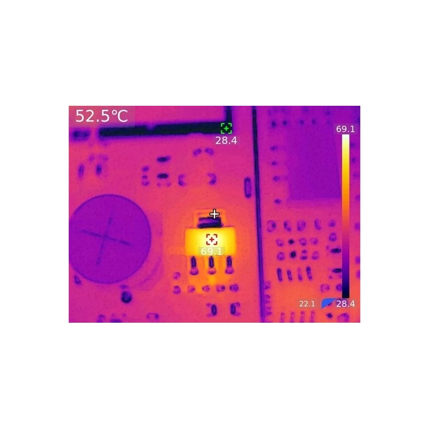 Uni-T UTi730V - Kamera termowizyjna 5200 mAh 640x480px IP54