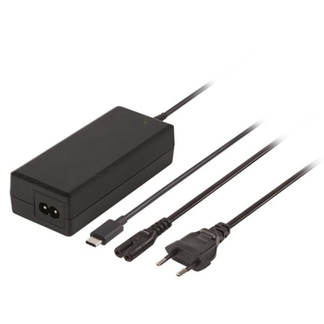 Uniwersalna ładowarka typ USB-C/65W czarna