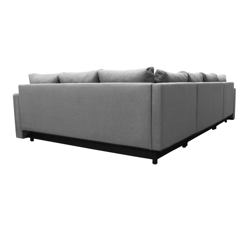 Uniwersalna rozkładana narożna sofa z miejscem do przechowywania do U SEYA szary