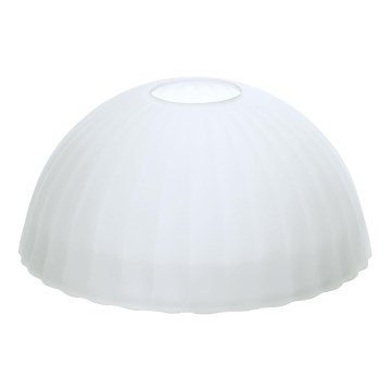 Uniwersalne szkło zamienne ROCCA E27, śr. 17 cm, białe