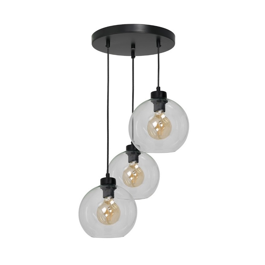 Uniwersalne szkło zamienne SOFIA E27, śr. 20 cm, przezroczyste