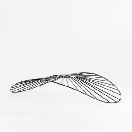 Uniwersalny abażur CURITIBA 40x56 cm czarny