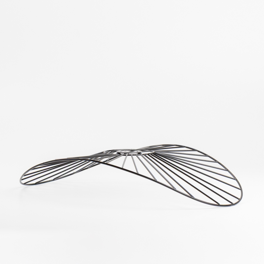 Uniwersalny abażur CURITIBA 40x56 cm czarny