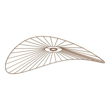 Uniwersalny abażur CURITIBA 60x80 cm brązowy