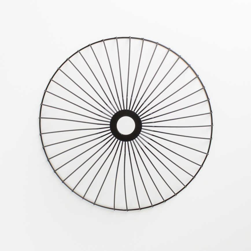 Uniwersalny abażur CURITIBA, śr. 45 cm, czarny