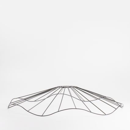 Uniwersalny abażur CURITIBA, średnica 80 cm, czarny