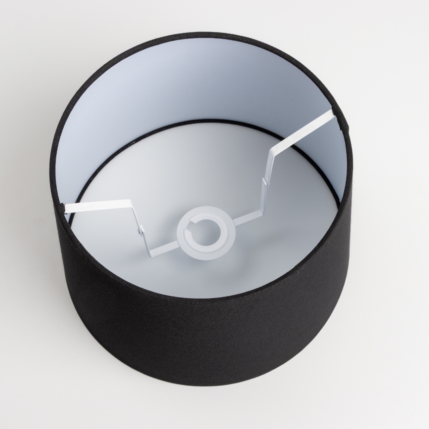 Uniwersalny abażur KERIA, śr. 30 cm, czarny