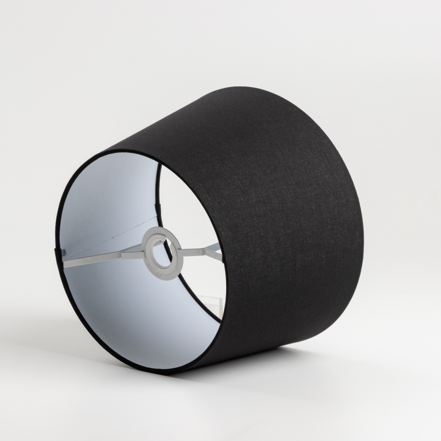 Uniwersalny abażur KERIA, śr. 30 cm, czarny