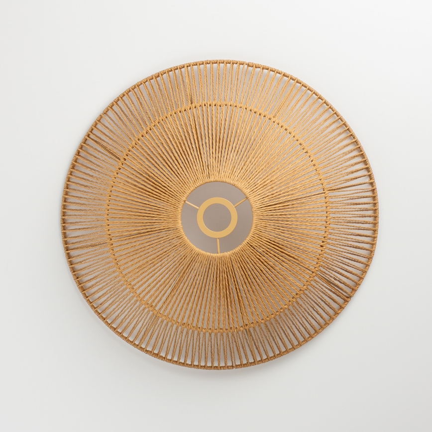 Uniwersalny abażur KERIA, śr. 50 cm, brązowy