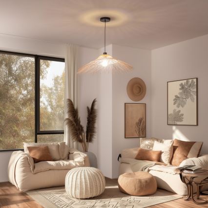 Uniwersalny abażur KERIA śr. 70 cm beżowy