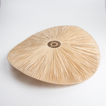 Uniwersalny abażur KERIA śr. 80 cm beżowy