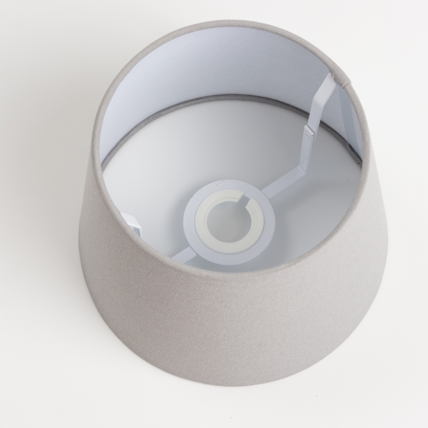 Uniwersalny abażur KERIA, średnica 20,5 cm, szary