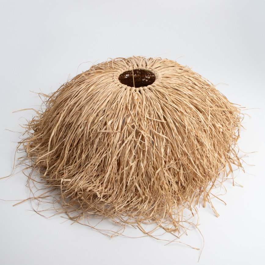 Uniwersalny abażur KERIA, średnica 60 cm, brązowy