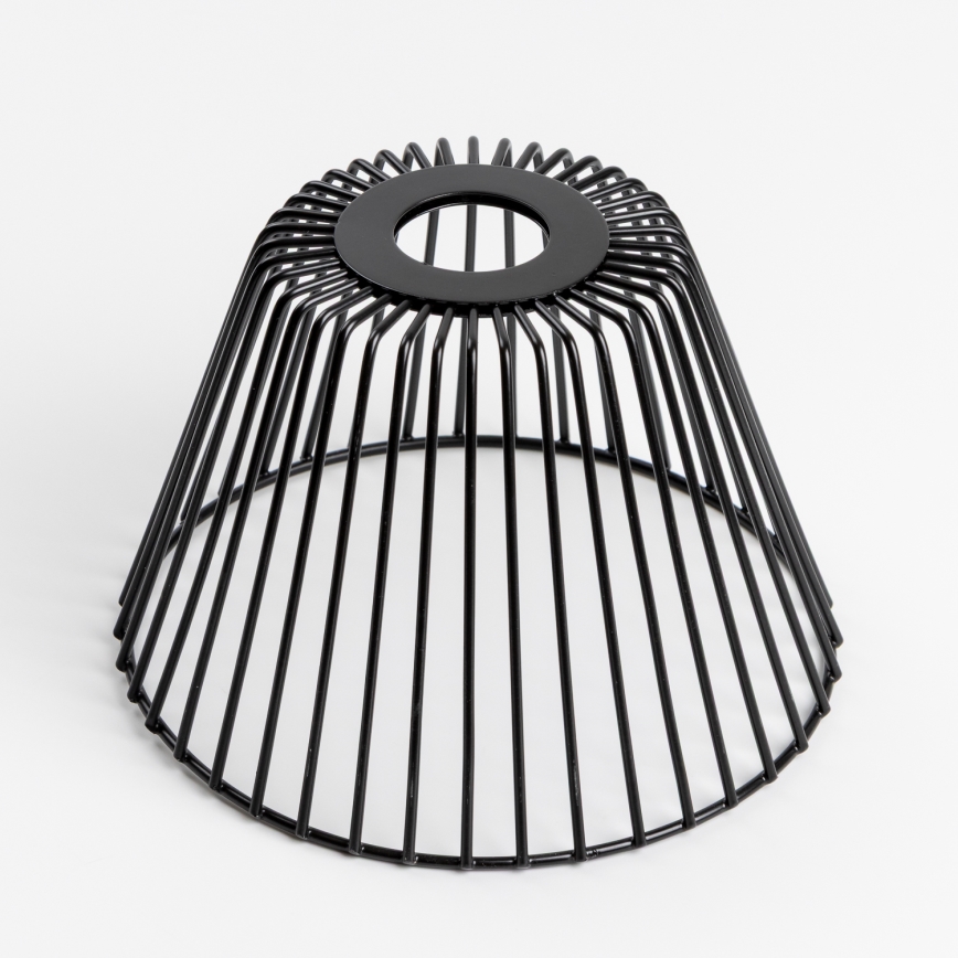 Uniwersalny klosz CURITIBA o średnicy 21 cm, czarny