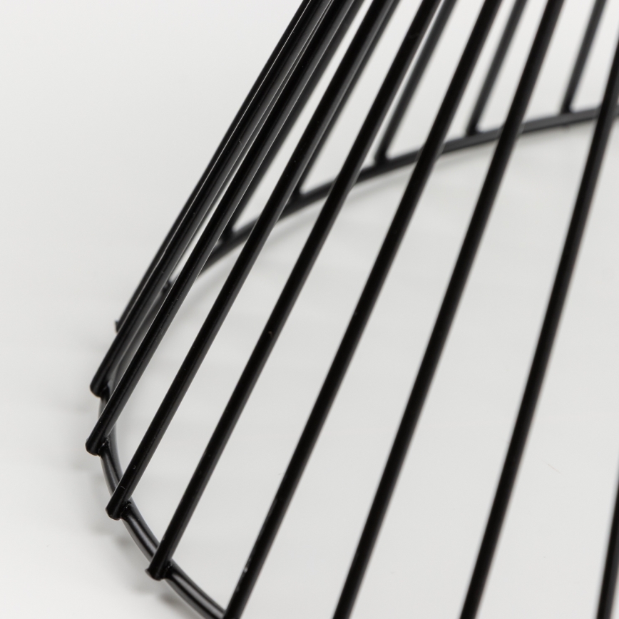 Uniwersalny klosz CURITIBA Ø 30 cm czarny