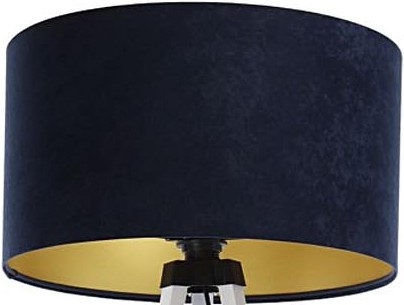 Uniwersalny klosz STANDART E27 o średnicy 45 cm niebiesko-złoty
