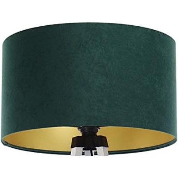 Uniwersalny klosz STANDART E27 śr. 45 cm zielony/złoty