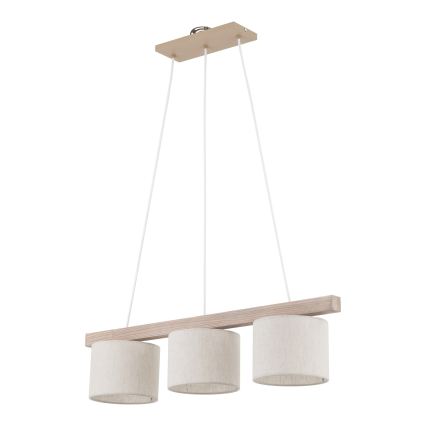 Uniwersalny klosz zamienny WALC E27, średnica 20 cm, brązowy