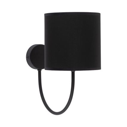 Uniwersalny klosz zamienny WALEC E27, śr. 16 cm, czarny/złoty