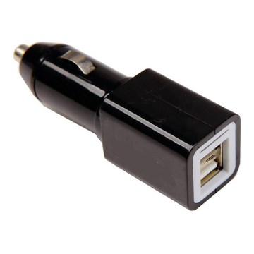 USB Adapter samochodowy do ładowania 2xUSB 2400mA/DC 12-24V