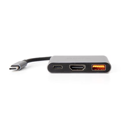 USB hub 3w1 100W HDMI 4K