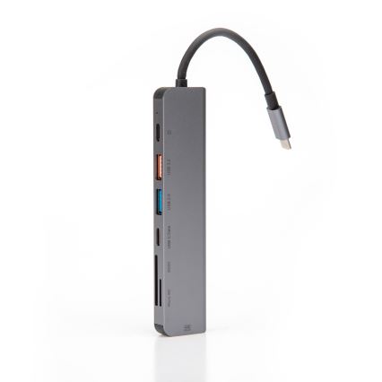 USB hub 7w1 Power Delivery 100W HDMI 4K