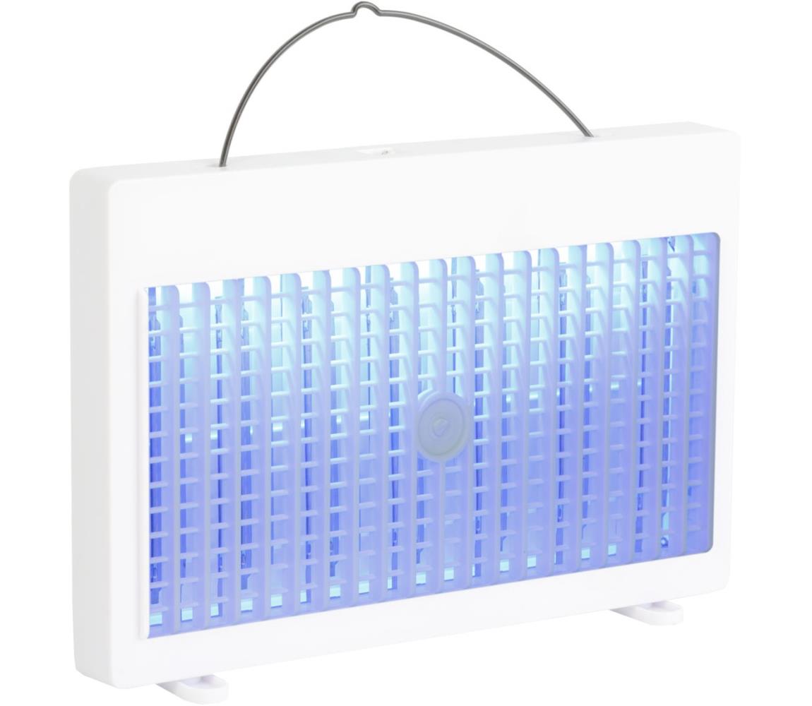 UV łapacz owadów, ładowalny, 1200 mAh/5V, biały