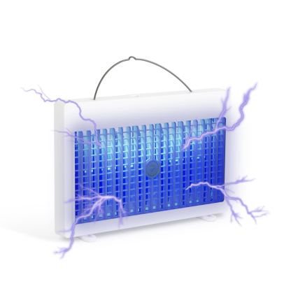 UV łapacz owadów z akumulatorem 1200 mAh/5V, biały
