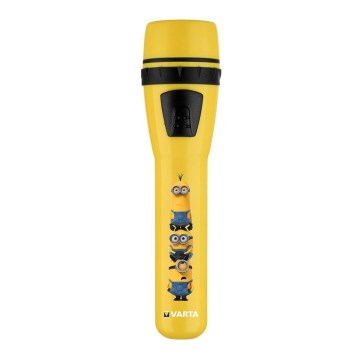 Varta 15610 - LED Latarka dziecięca MINIONS LED/2xAA żółta