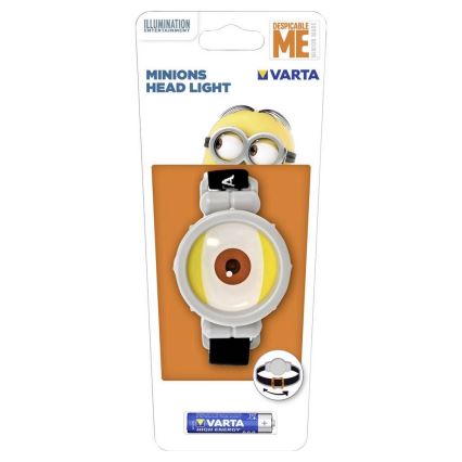 Varta 15611 - LED Dziecięca czołówka MINIONS LED/5W/1xAAA