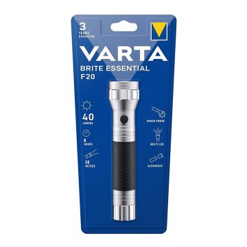 Varta 15618101401 - LED Latarka BRITE ESSENTIALS LED/2xLR14