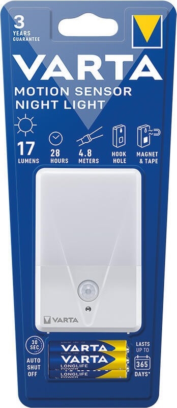 Varta 16624101421 - LED Oświetlenie orientacyjne z czujnikiem NIGHT LIGHT LED/3xAAA