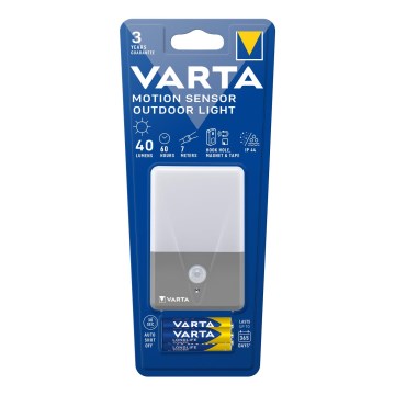 Varta 16634101421 - LED Kempingowa latarka z czujnikiem LED/3xAAA IP44
