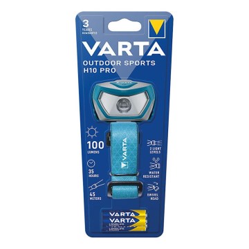 Varta 16650101421 - LED Czołówka OUTDOOR SPORTS H10 Pro LED/3xAAA