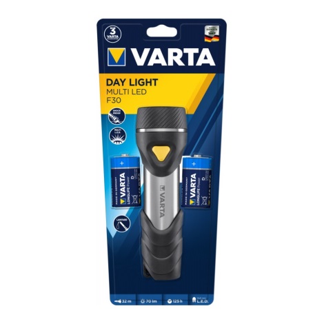 Varta 17612101421 - LED Latarka DAY LIGHT LED/2xD