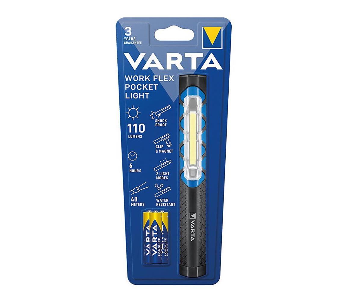 Varta 17647101421 - LED Latarka WORK FLEX POCKET LIGHT LED/3xAAA IPX4