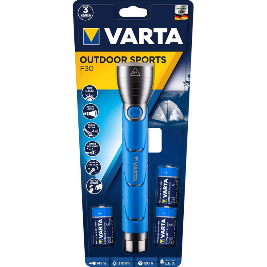 VARTA 18629 - LED Latarka LED/5W/3xC