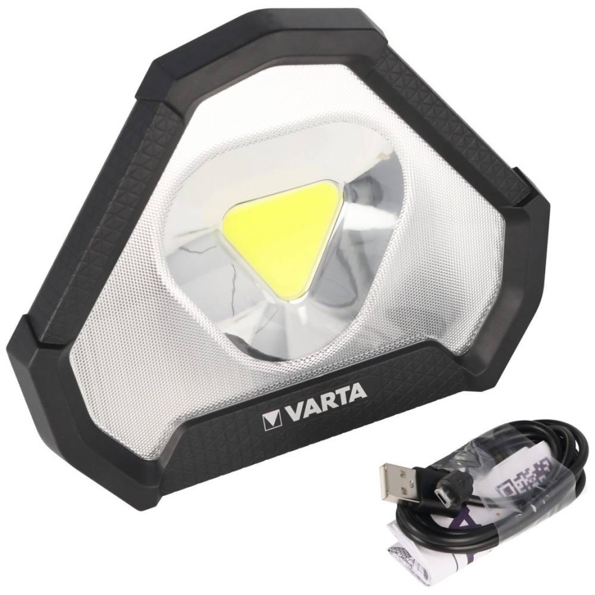 Varta 18647101401 - Przenośna latarka LED WORK FLEX 12W/5V 5200 mAh IP54