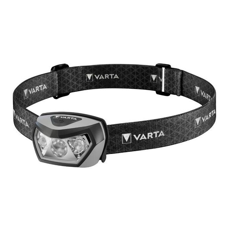 Varta 18650101401 - Regulowana jasność LED czołówka z ładowaniem bezprzewodowym OUTDOOR SPORTS LED/5V 1800 mAh IPX7