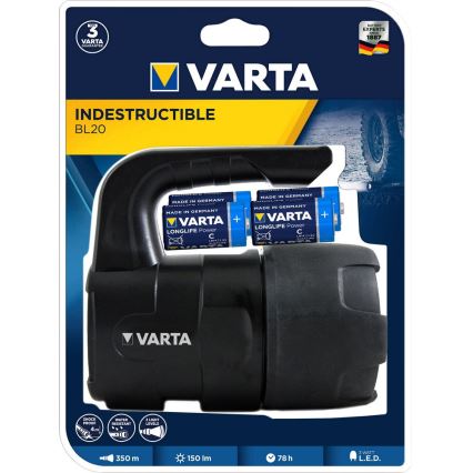 VARTA 18750 - LED Latarka LED/3W/4xC