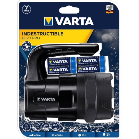 Varta 18751 - LED Latarka LED/6W/6xAA IP54