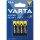Varta 2003 - 4 szt. Bateria cynkowo-węglowa SUPER HEAVY DUTY AAA 1,5 V
