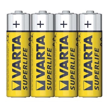 Varta 2006 - 4 szt. Bateria cynkowo-węglowa SUPERLIFE AA 1,5V SUPERLIFE