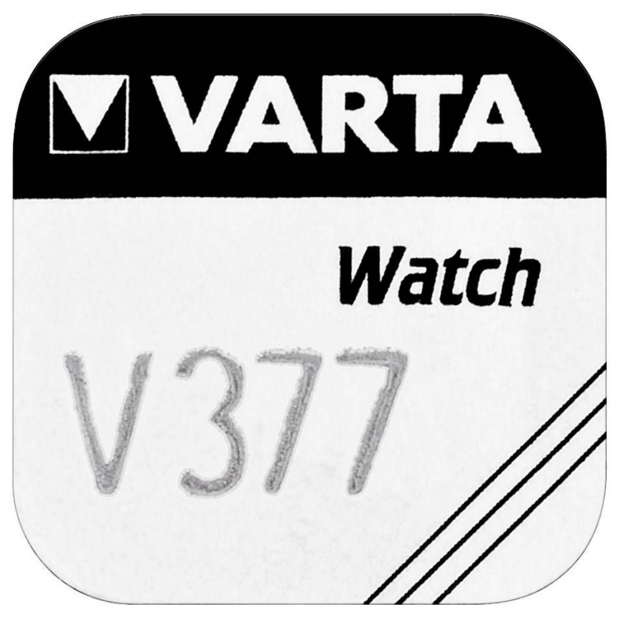 Varta 3771 - 1 szt. Bateria guzikowa z tlenkiem srebra V377 1,5V